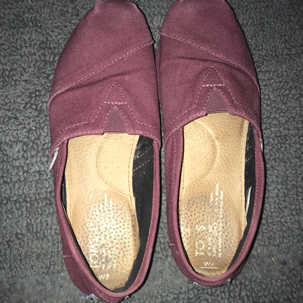 Toms shoes.